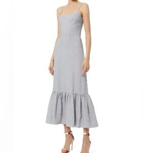 Intermix fitted maxi dress size 2